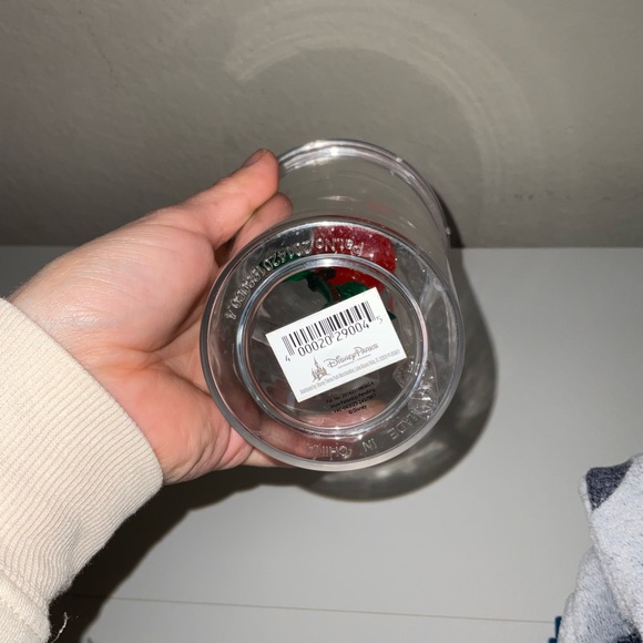 Disney Beauty and the Beast Enchanted Rose Plastic Light Up Cup with straw - NWT - Picture 5 of 5